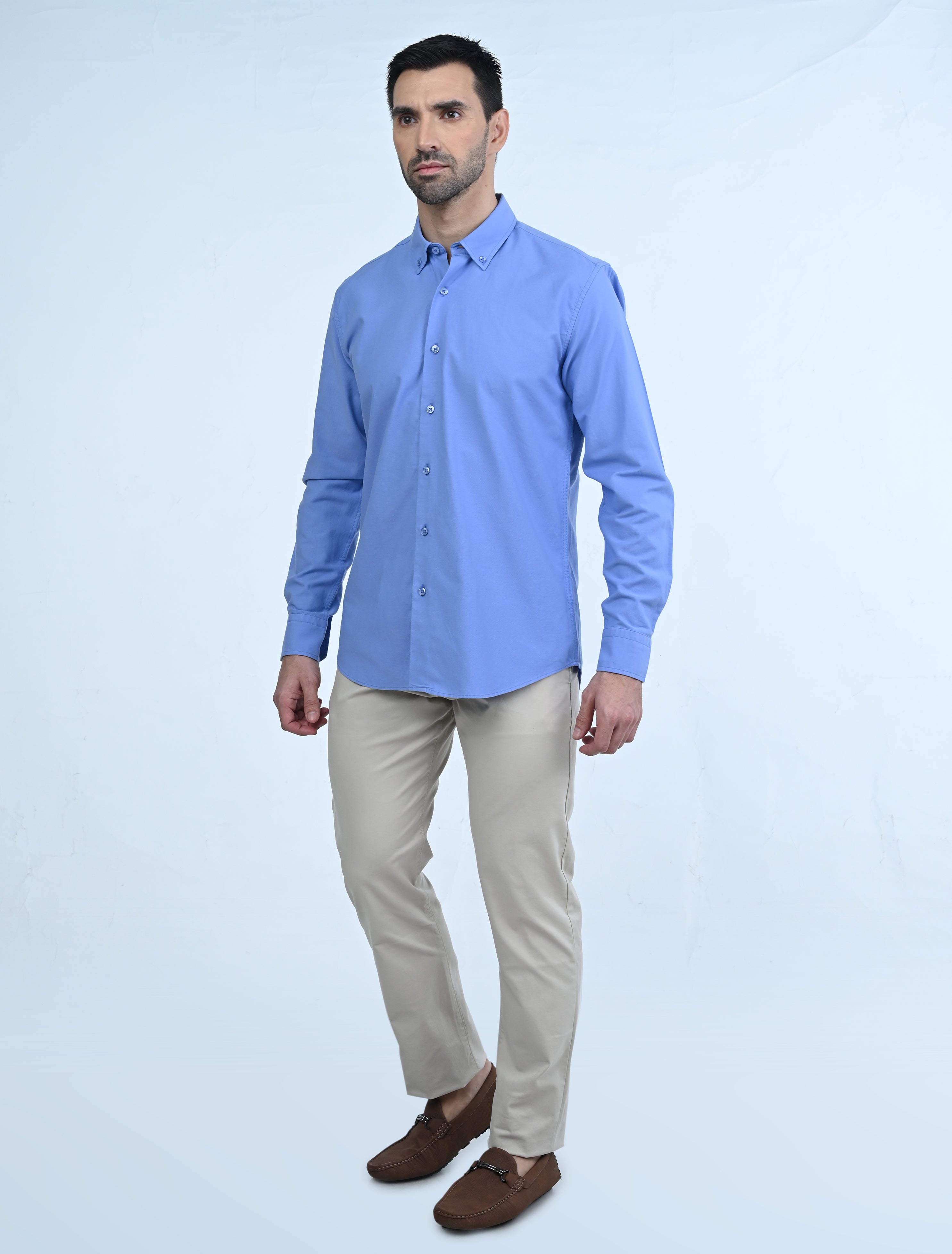 Berkeley Signature Oxford Shirt (Blue)