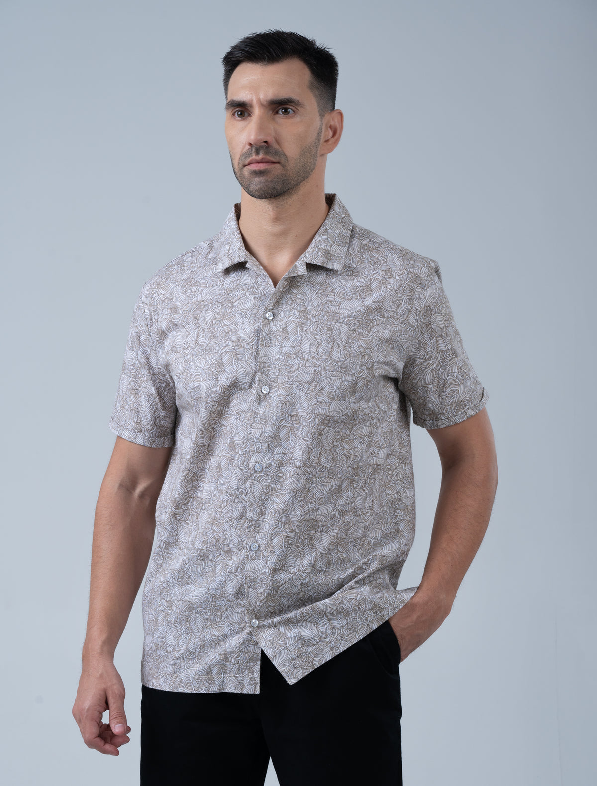 Brown Print