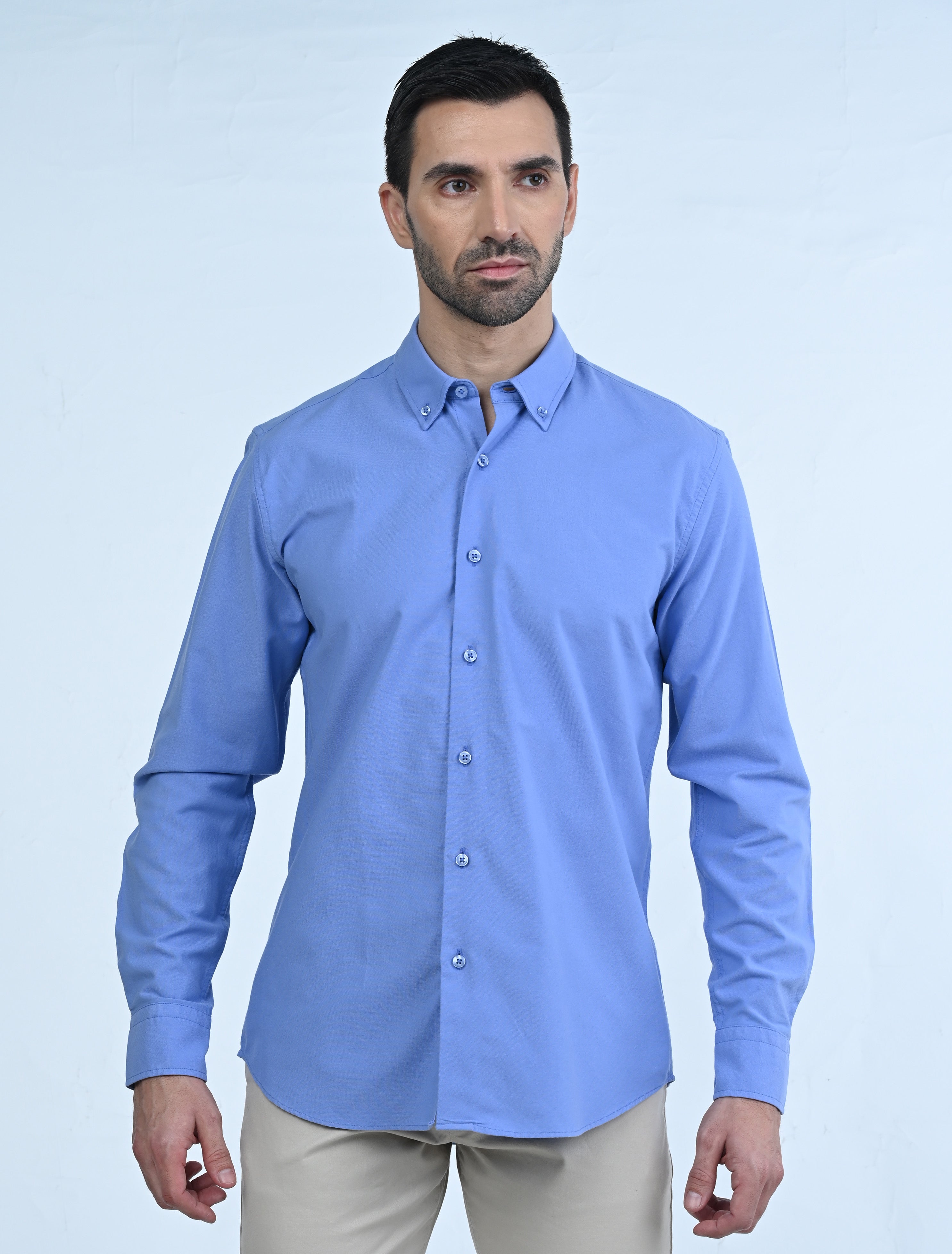 Berkeley Signature Oxford Shirt (Blue)