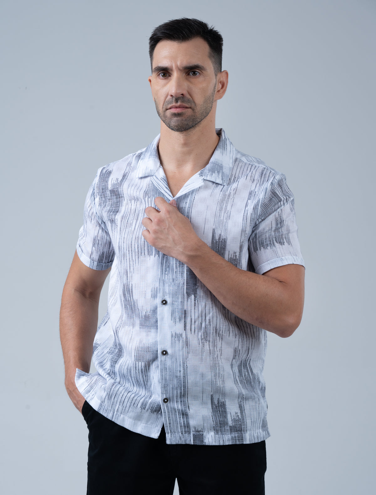 Amalfi Cuban Collar (Midnight Blue)