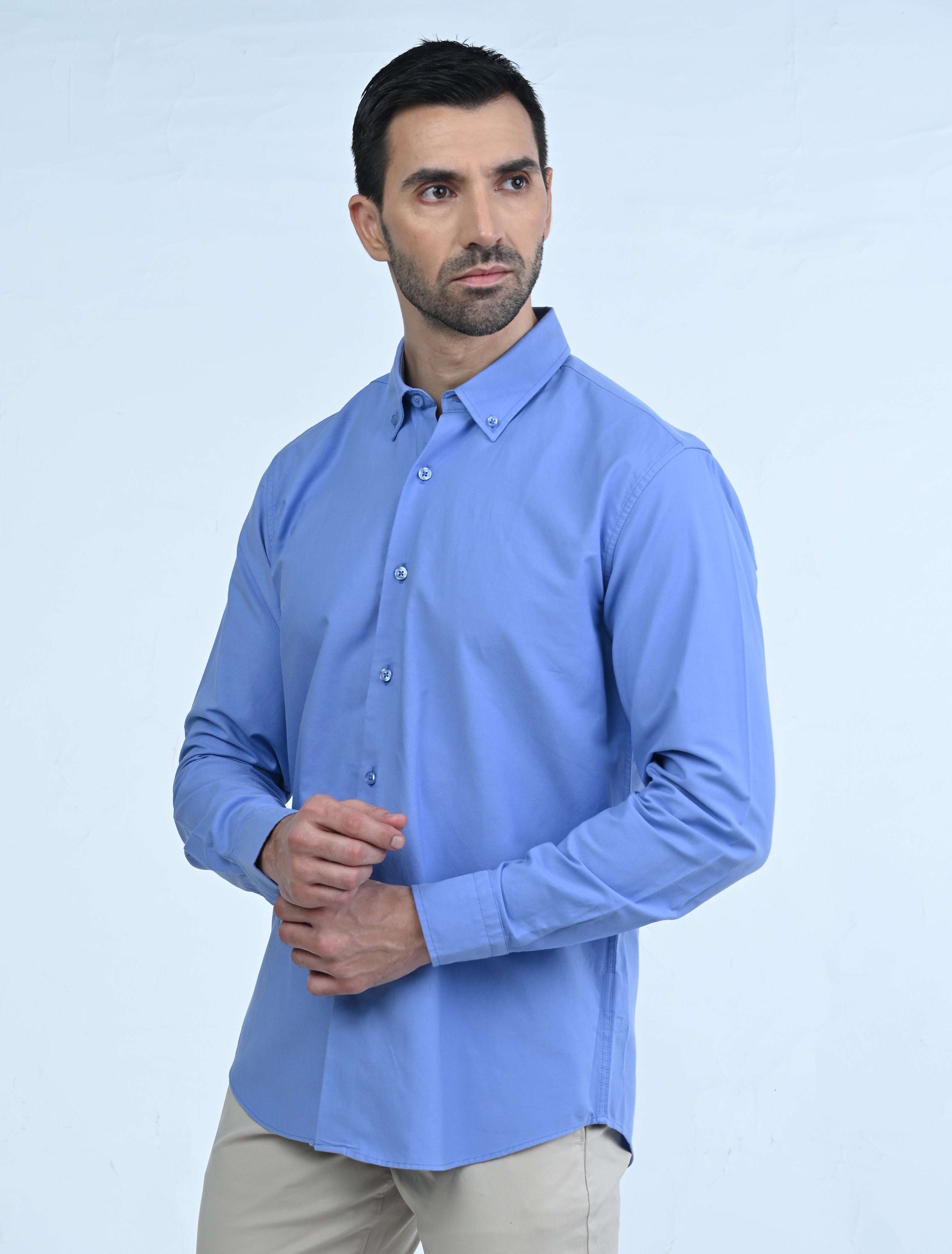 Berkeley Signature Oxford Shirt (Blue)
