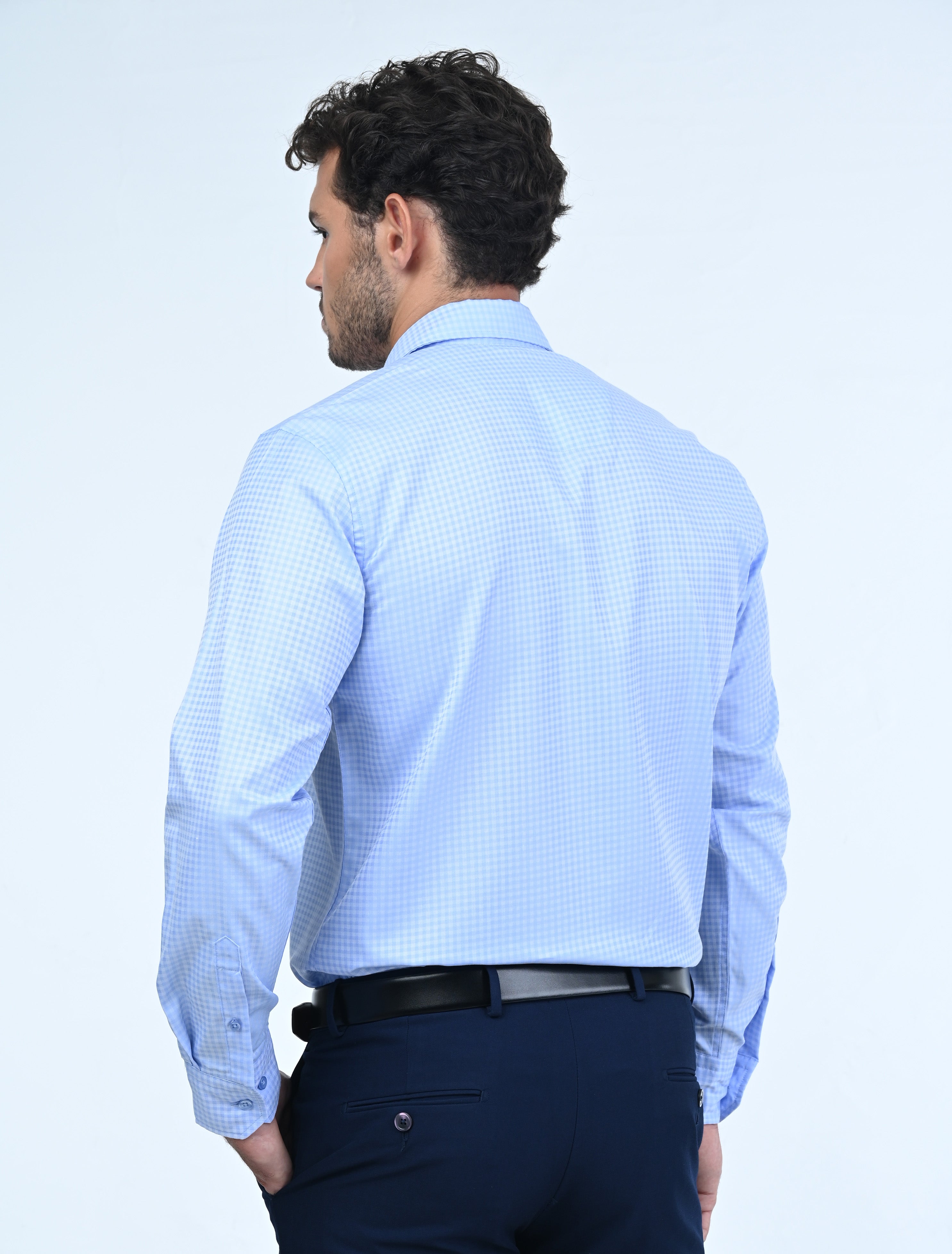 Belgrave Check Shirt (Blue)