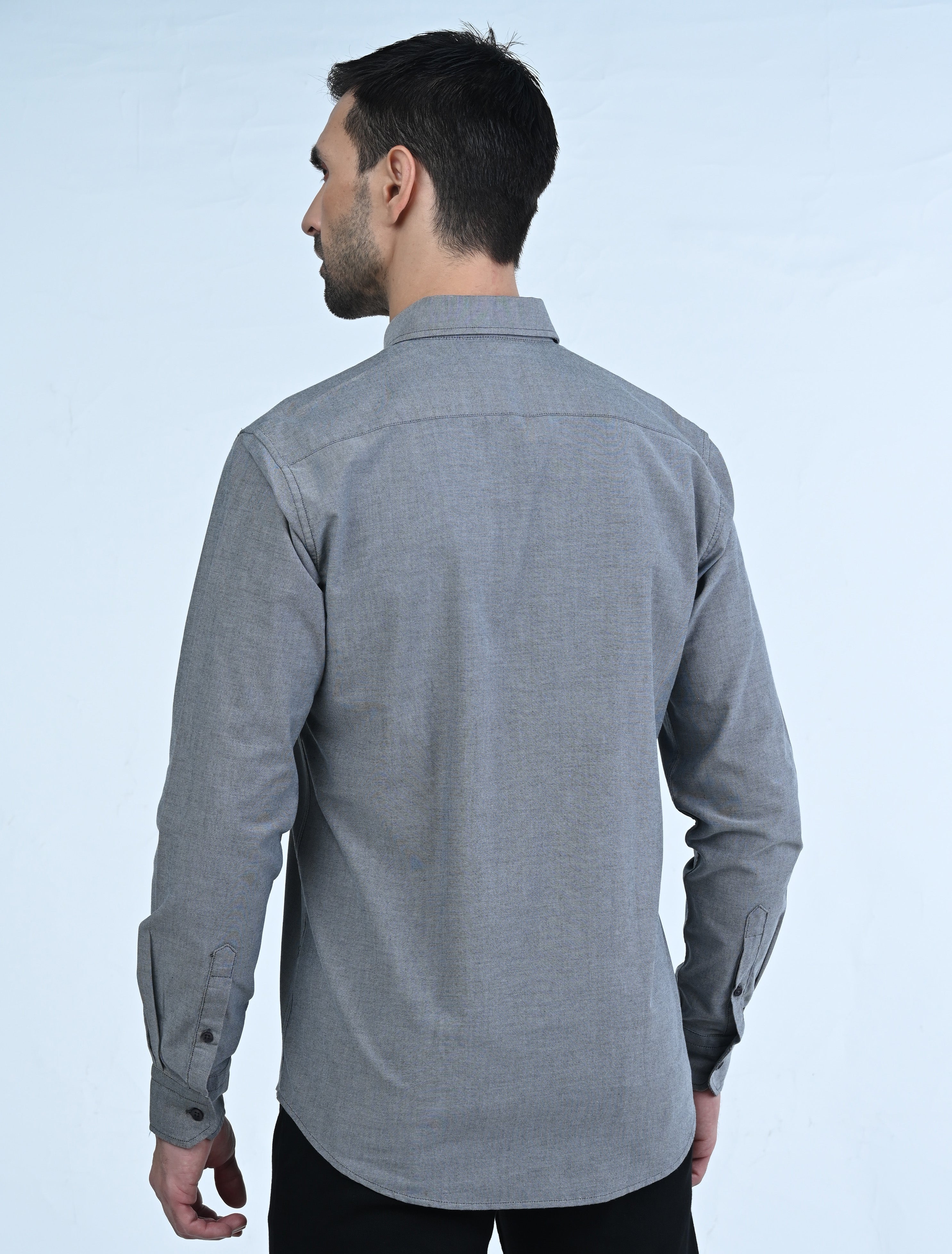 Berkeley Signature Oxford Shirt (Grey)