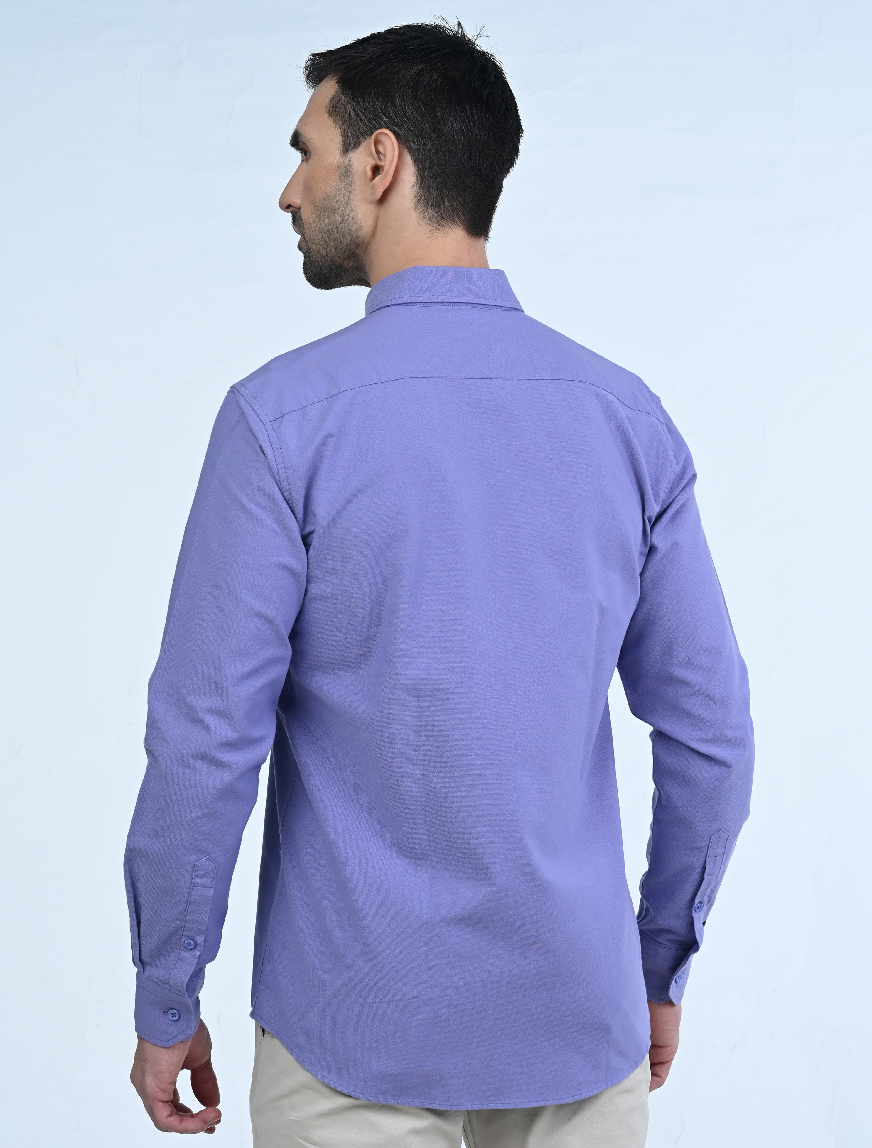 Berkeley Signature Oxford Shirt (Purple)