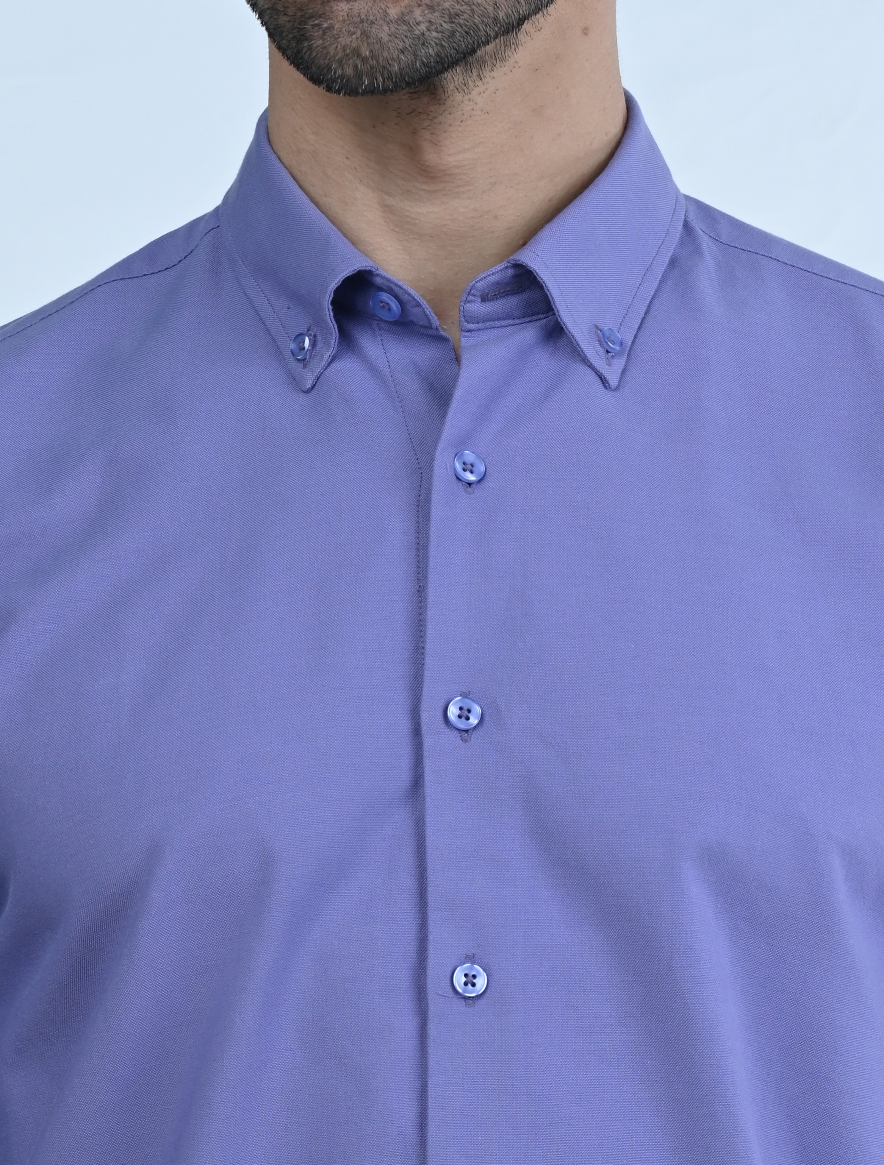 Berkeley Signature Oxford Shirt (Purple)