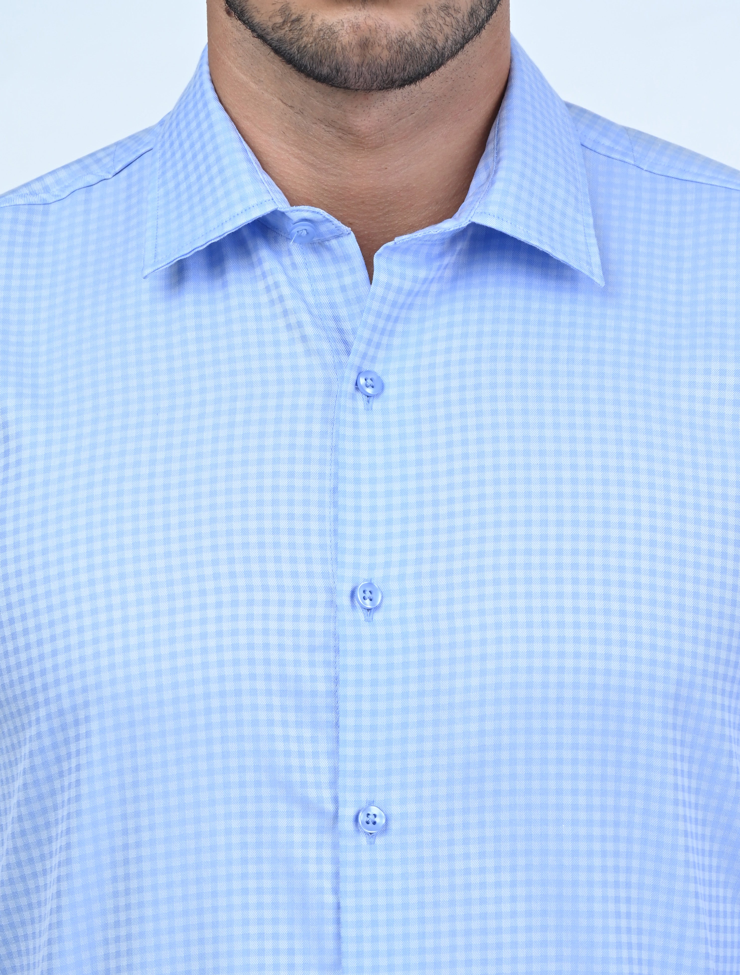 Belgrave Check Shirt (Blue)