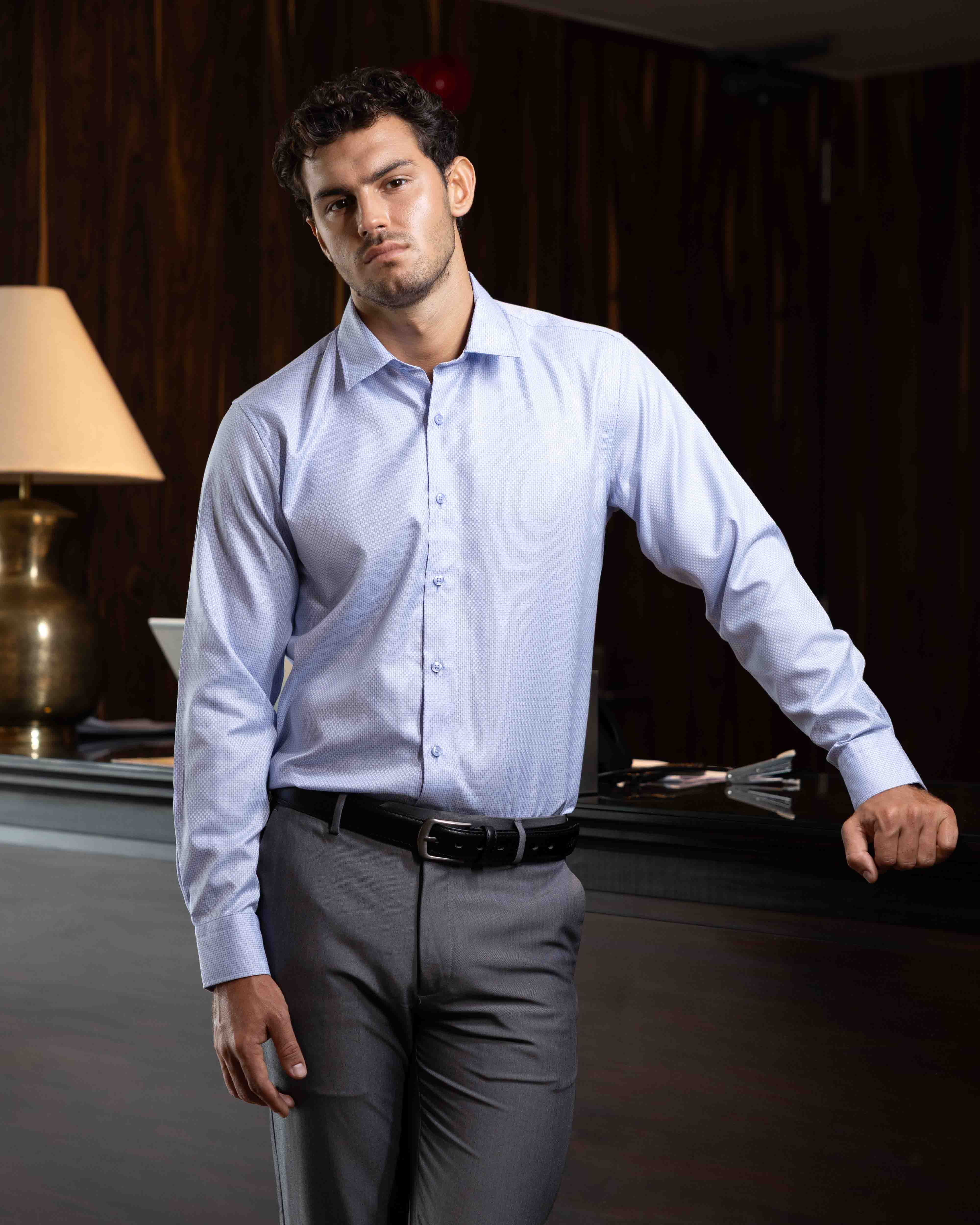 Montague Shirt      (Blue)