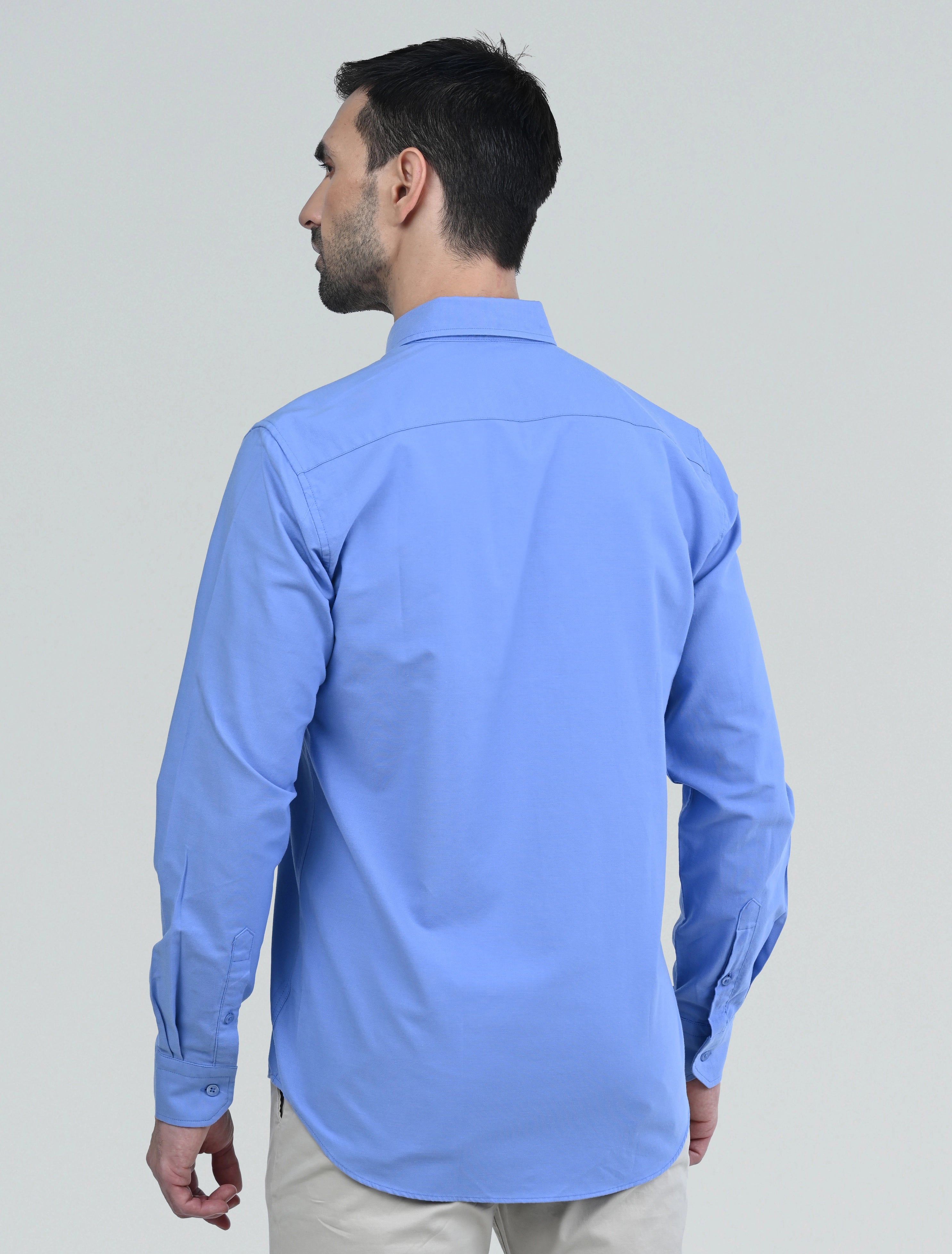 Berkeley Signature Oxford Shirt (Blue)