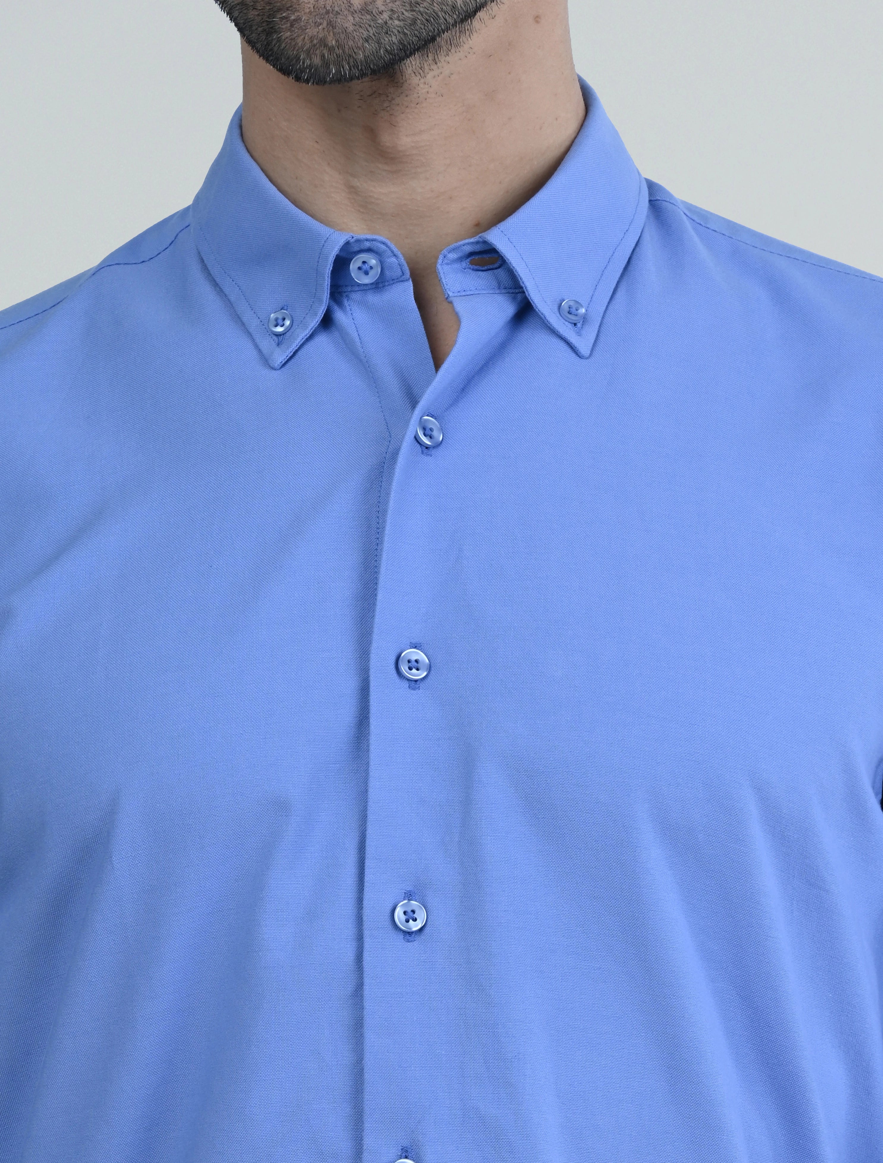 Berkeley Signature Oxford Shirt (Blue)