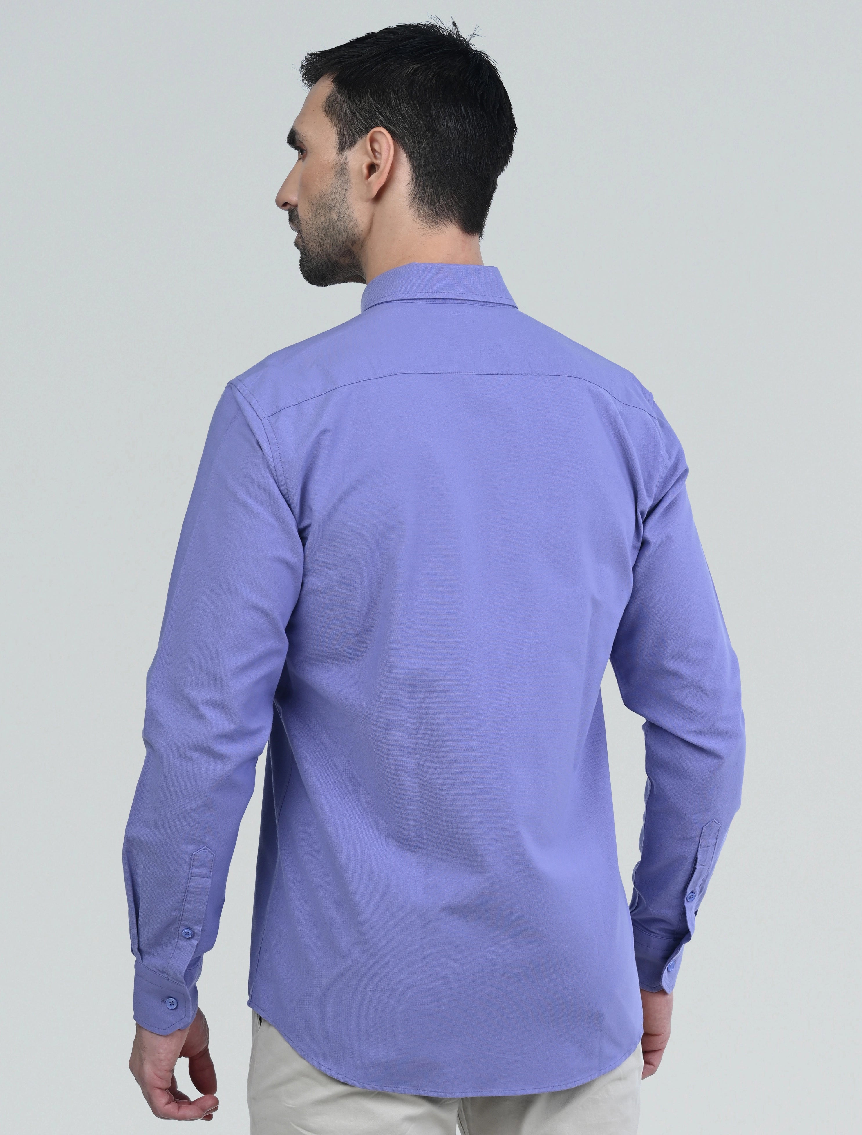 Berkeley Signature Oxford Shirt (Purple)