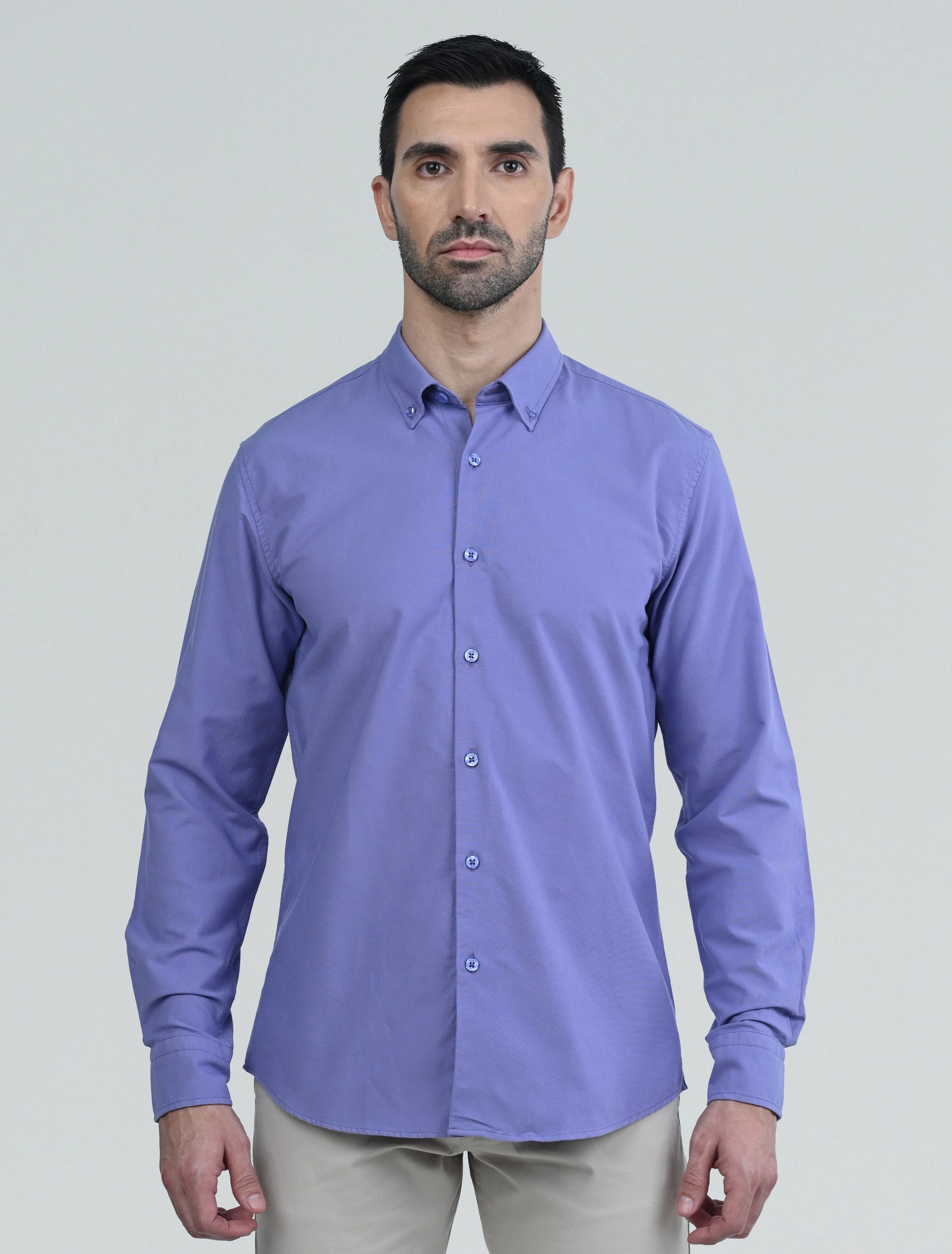 Berkeley Signature Oxford Shirt (Royal Purple)