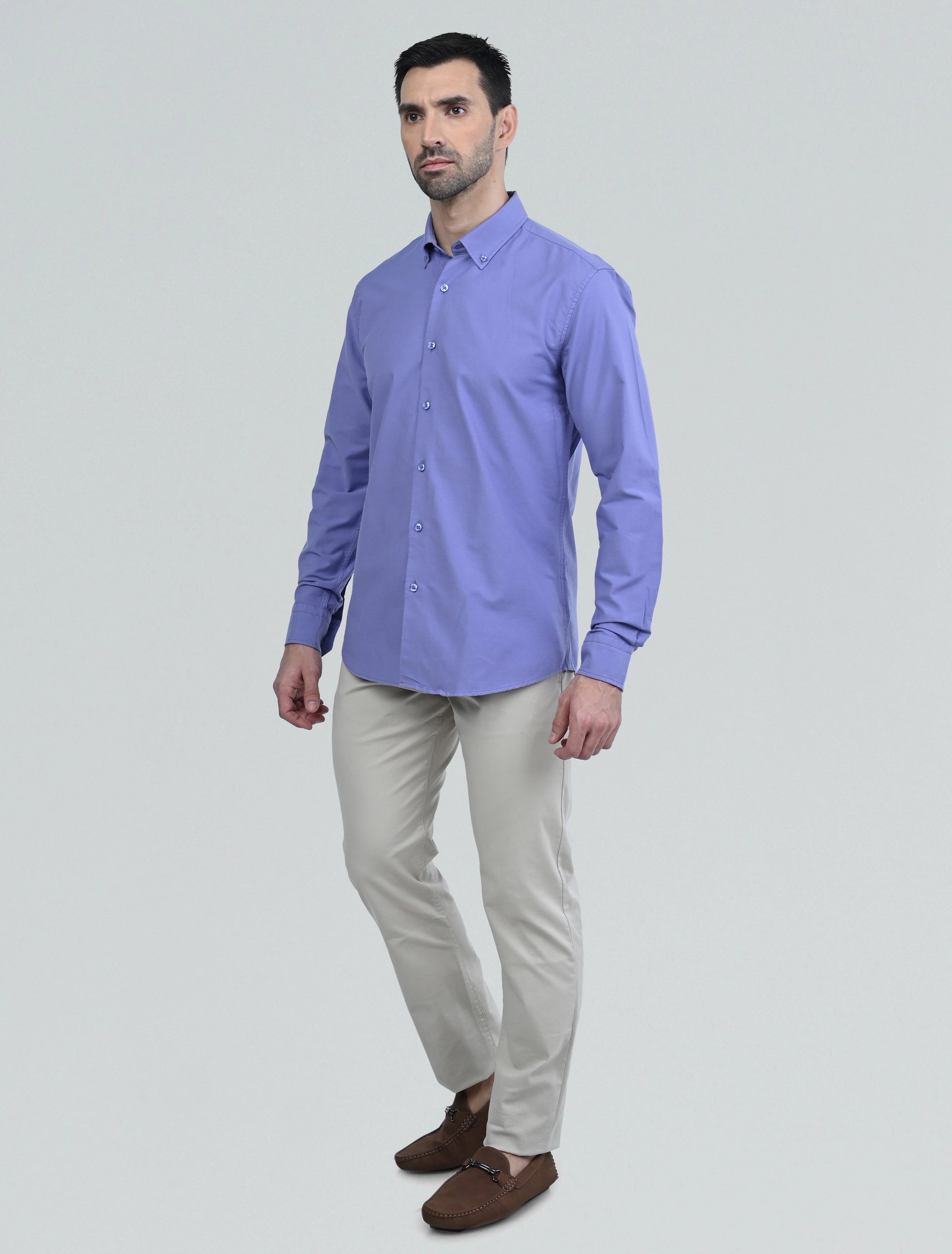 Berkeley Signature Oxford Shirt (Royal Purple)