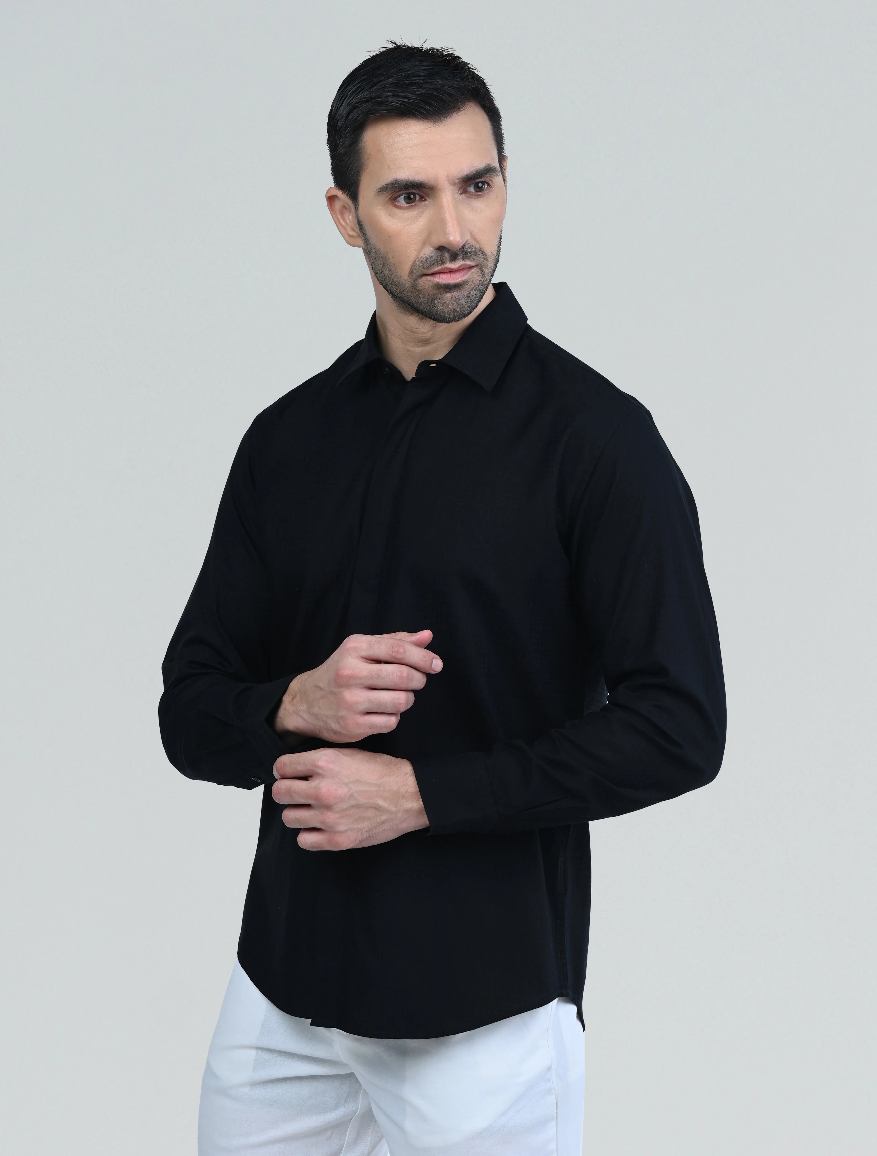 Lucien Shirt (Black)