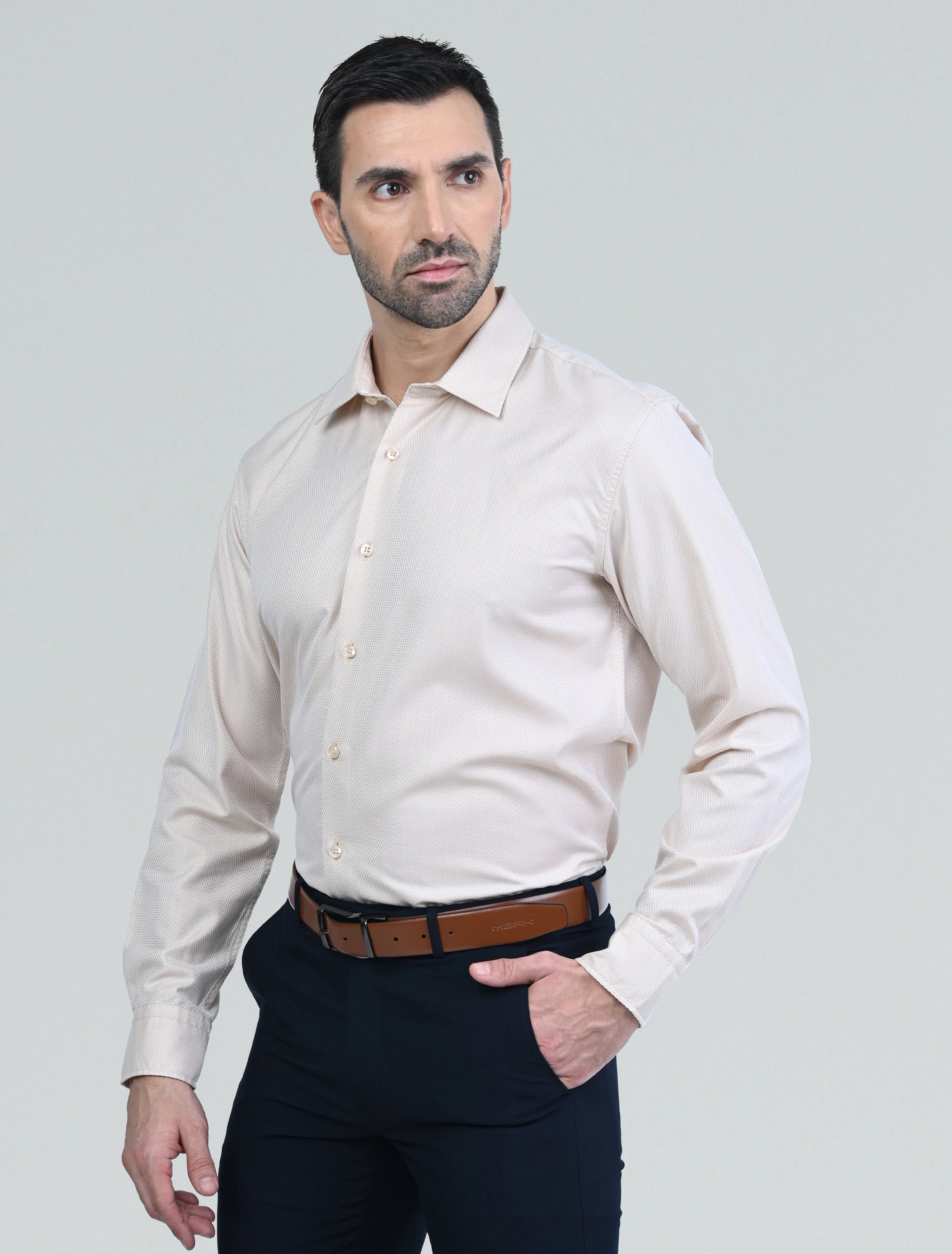 Sloane Shirt (Beige)