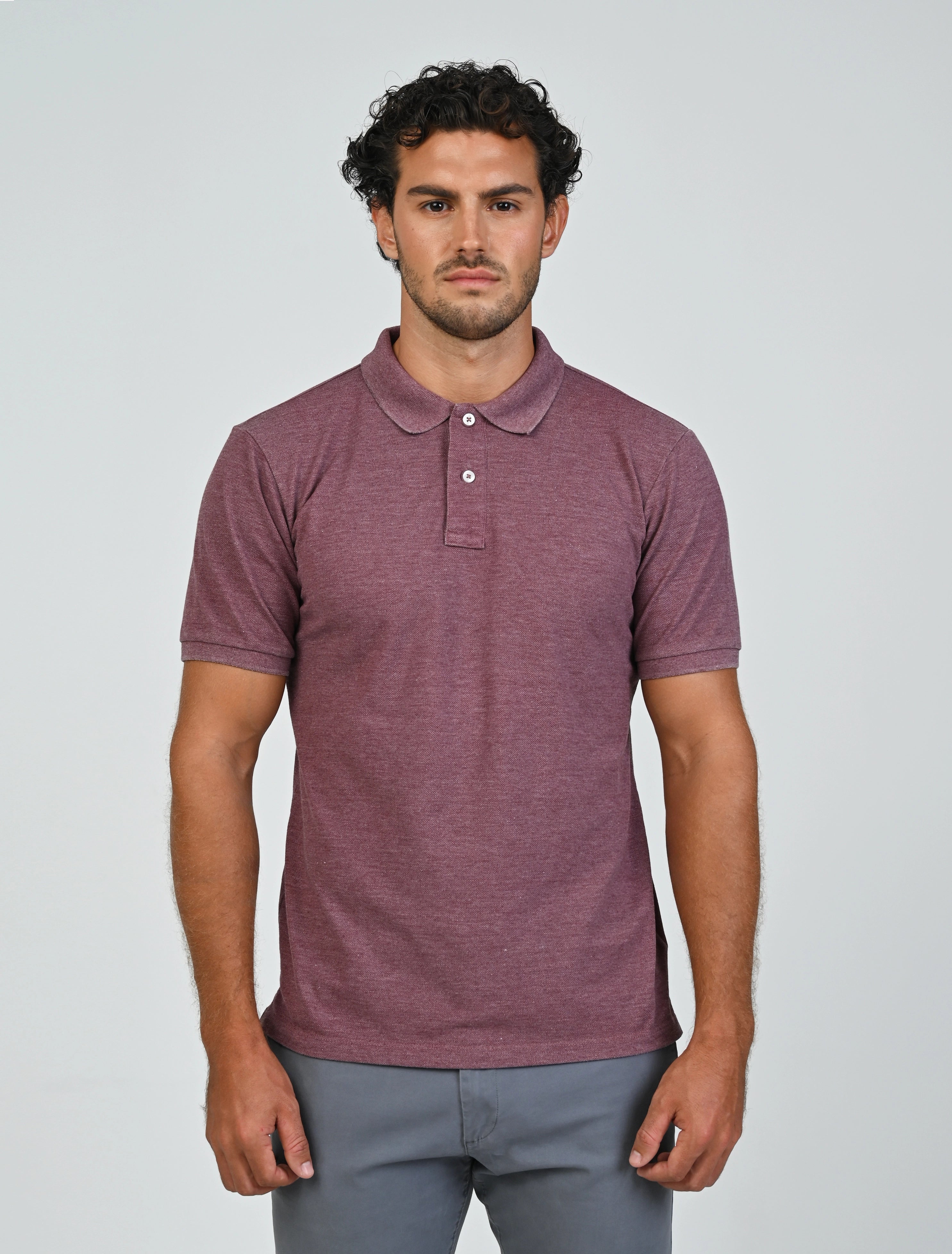 Atelier Élite Polo (Wine Red)