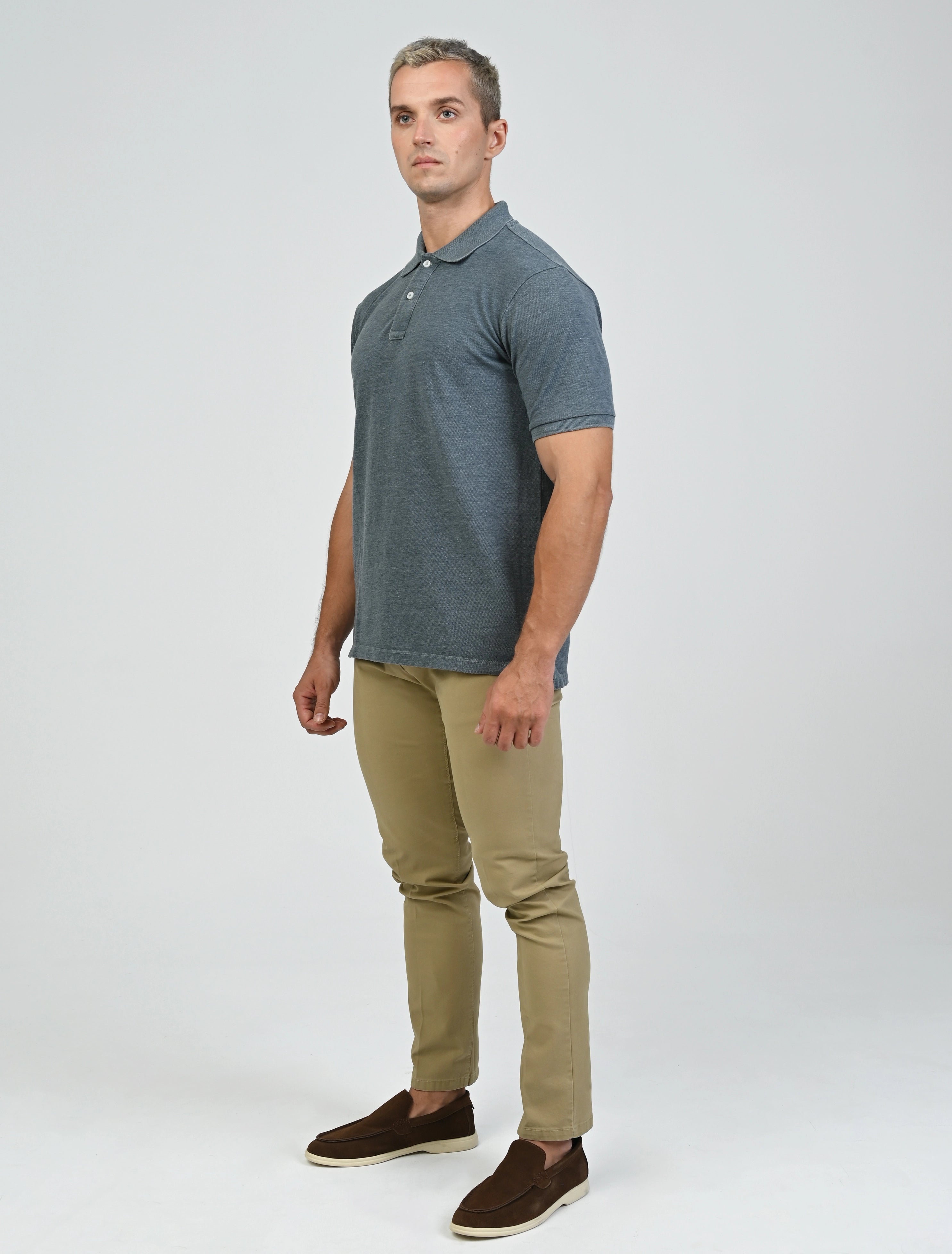 Atelier Élite Polo (Graphite)