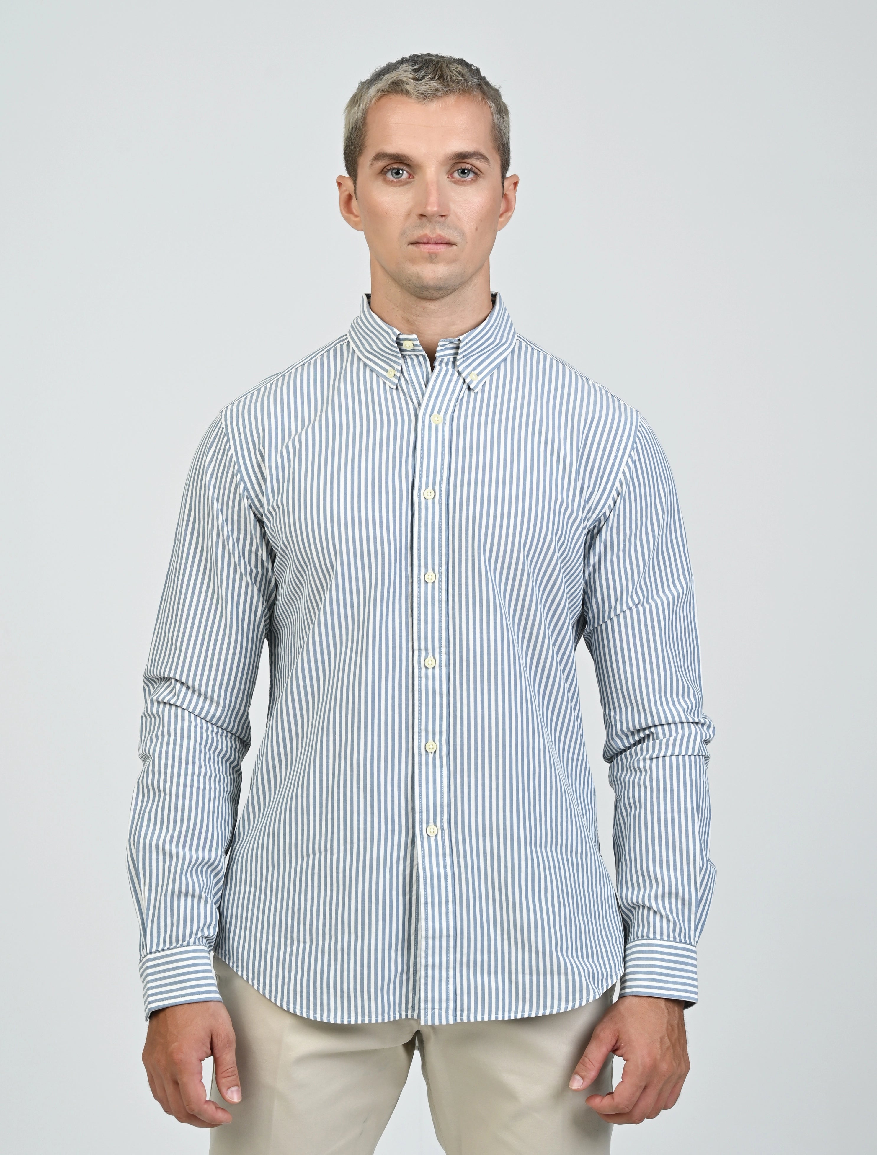 Harrington Stripe Shirt
