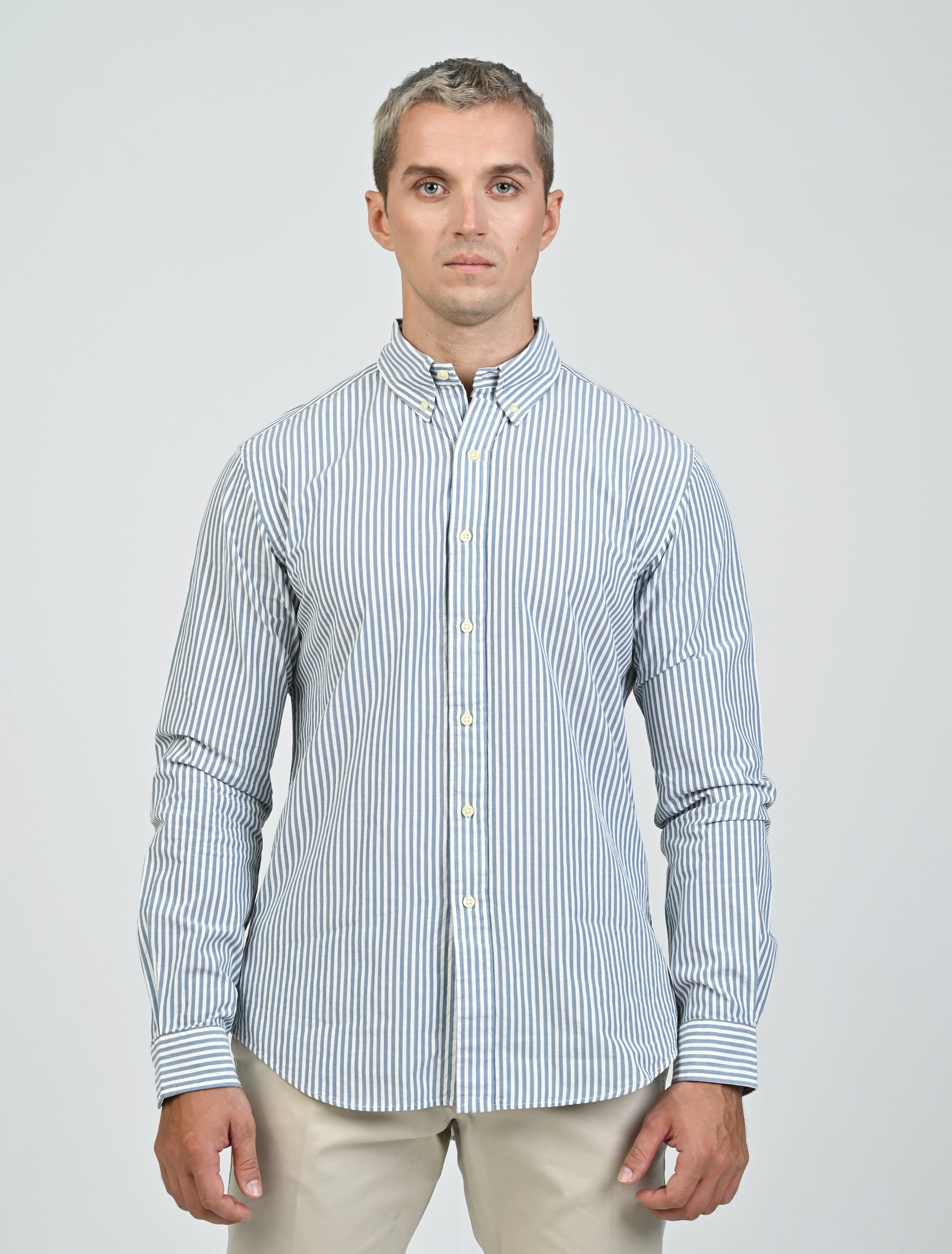 Harrington Stripe Shirt