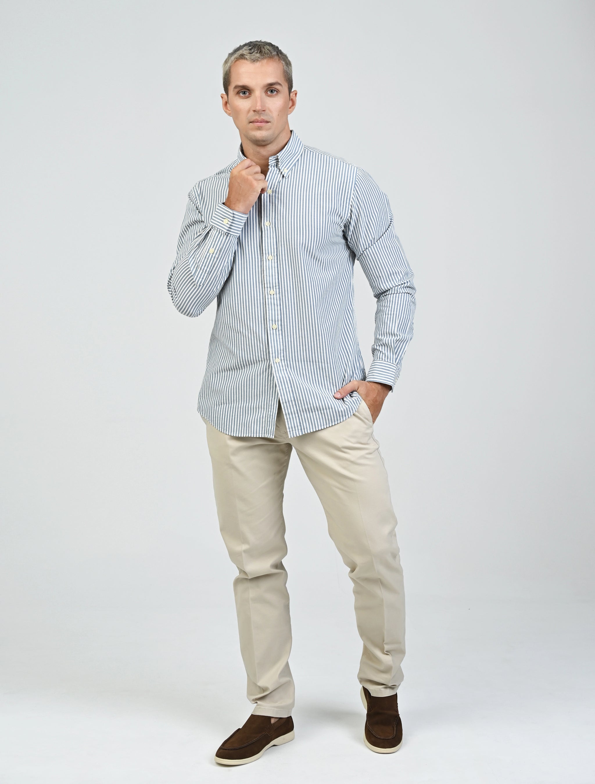 Harrington Stripe Shirt