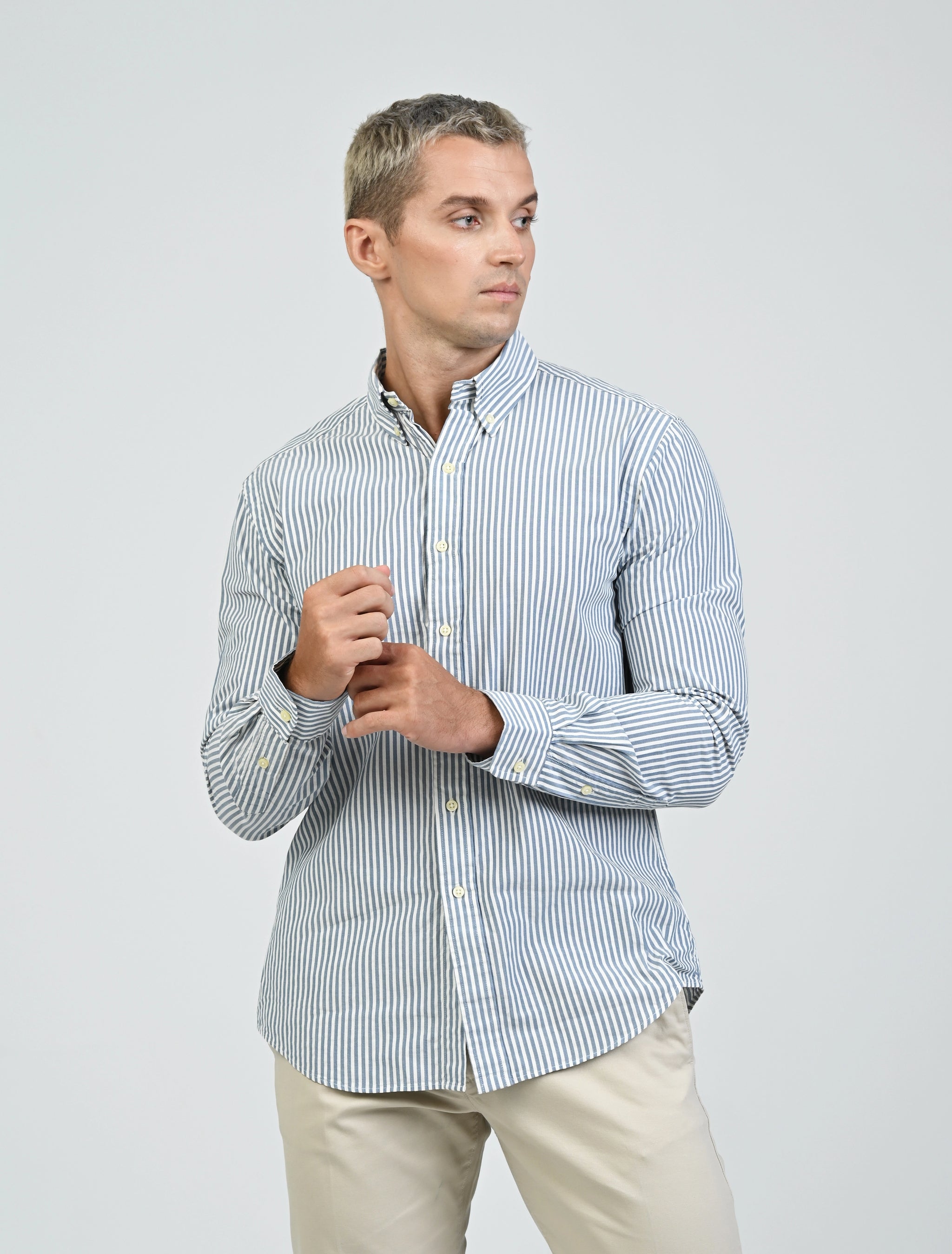 Harrington Stripe Shirt